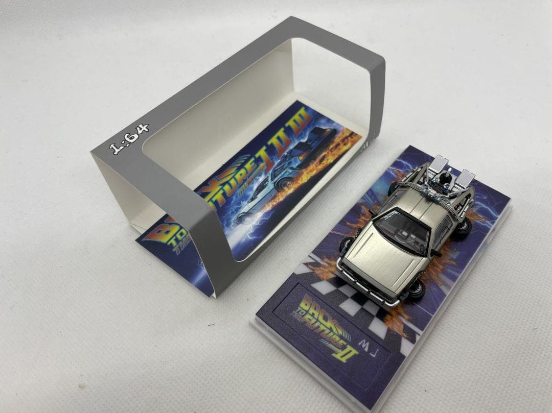 4R-569 MJ 1/64 バック トゥ ザ フューチャー デロリアン
