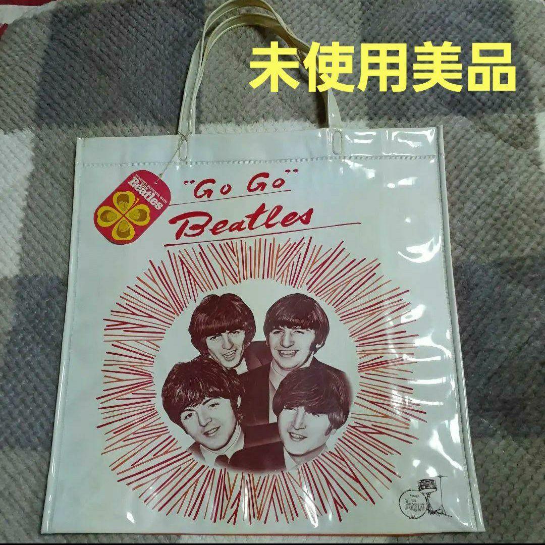 新品未使用★The Beatles Go Go バッグ★ビートルズビニールバッグ