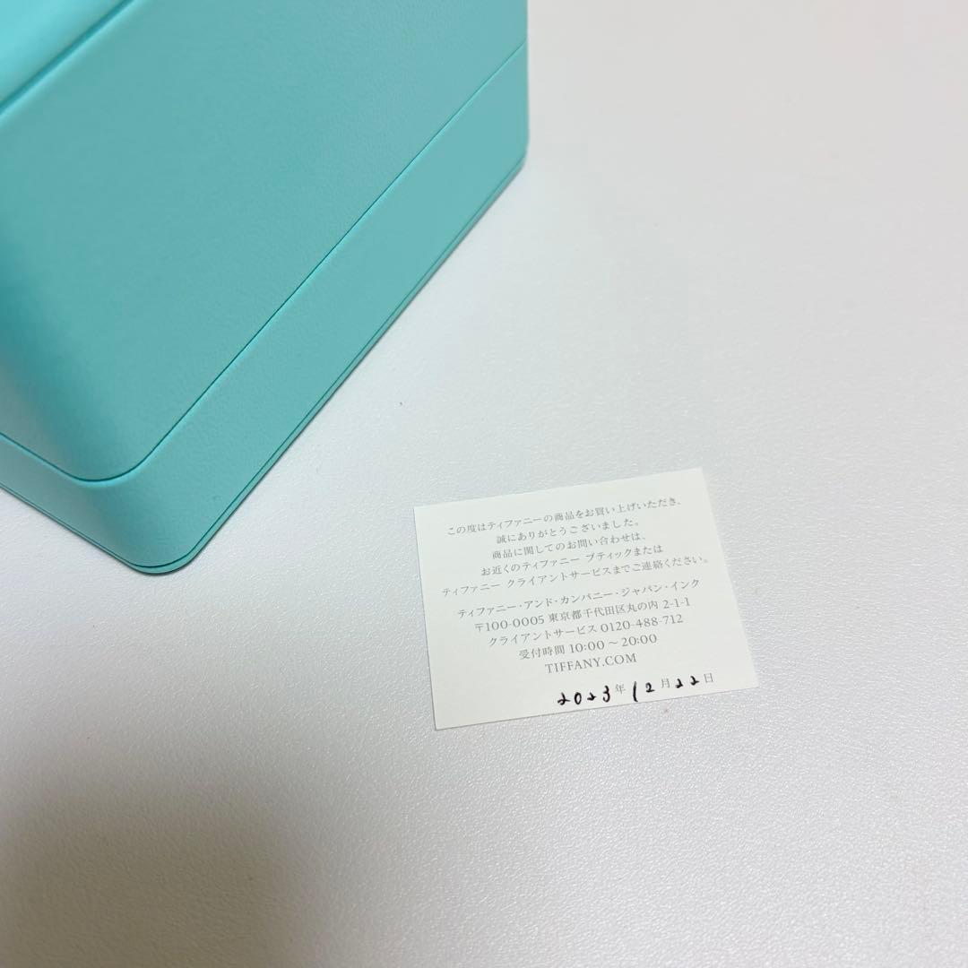 美品　ティファニー　バングルケース　空箱　ブレスレット　腕時計ケース　現行品
