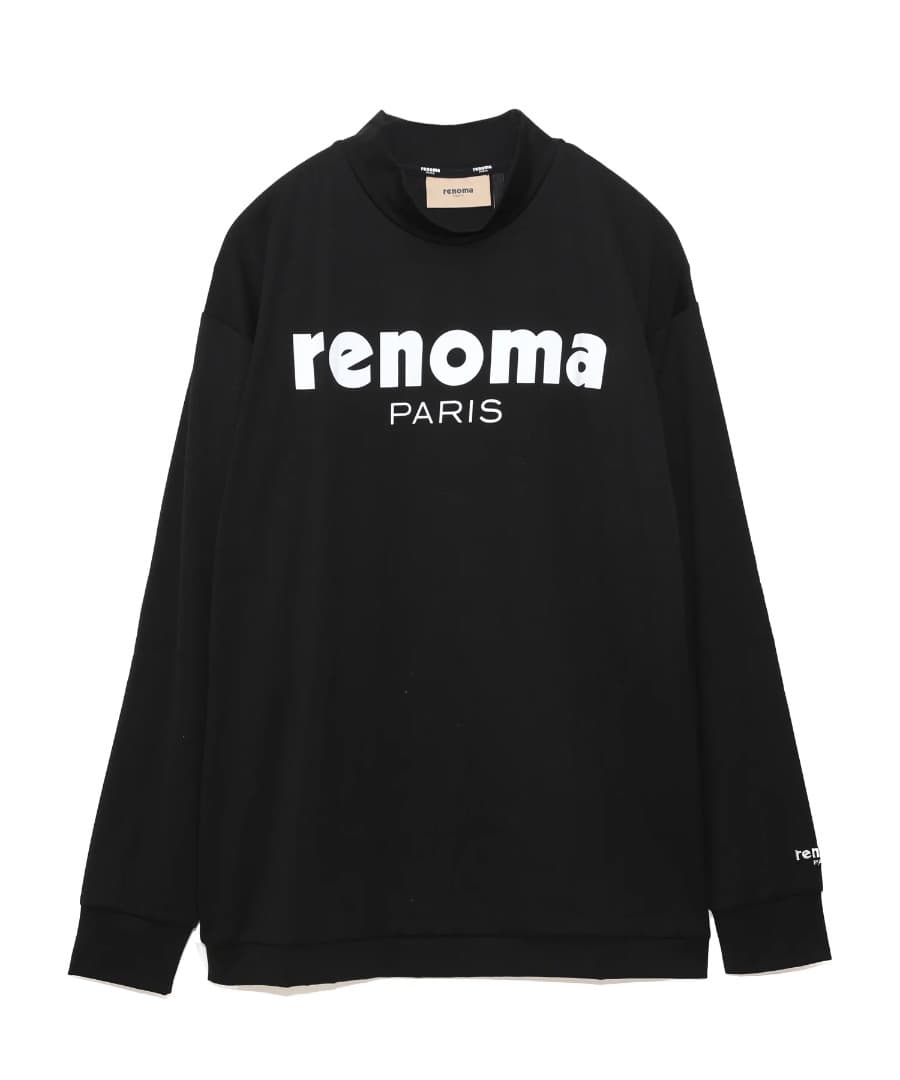 メンズウェア RENOMA GOLF BASIC LOGO MOCKNECK LS M