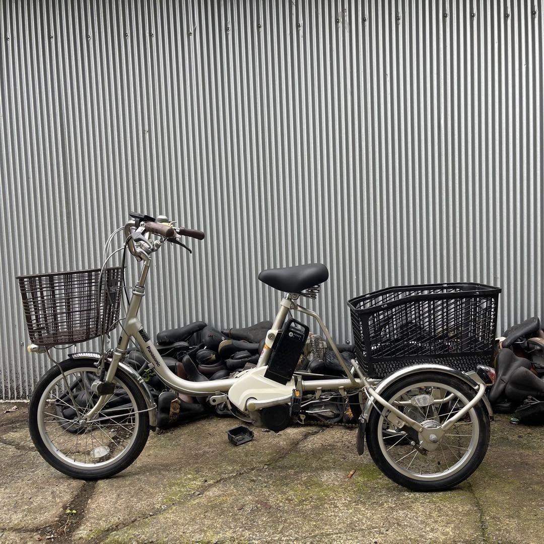 Panasonic ビビライフ BE-ELR83T 電動アシスト 三輪自転車