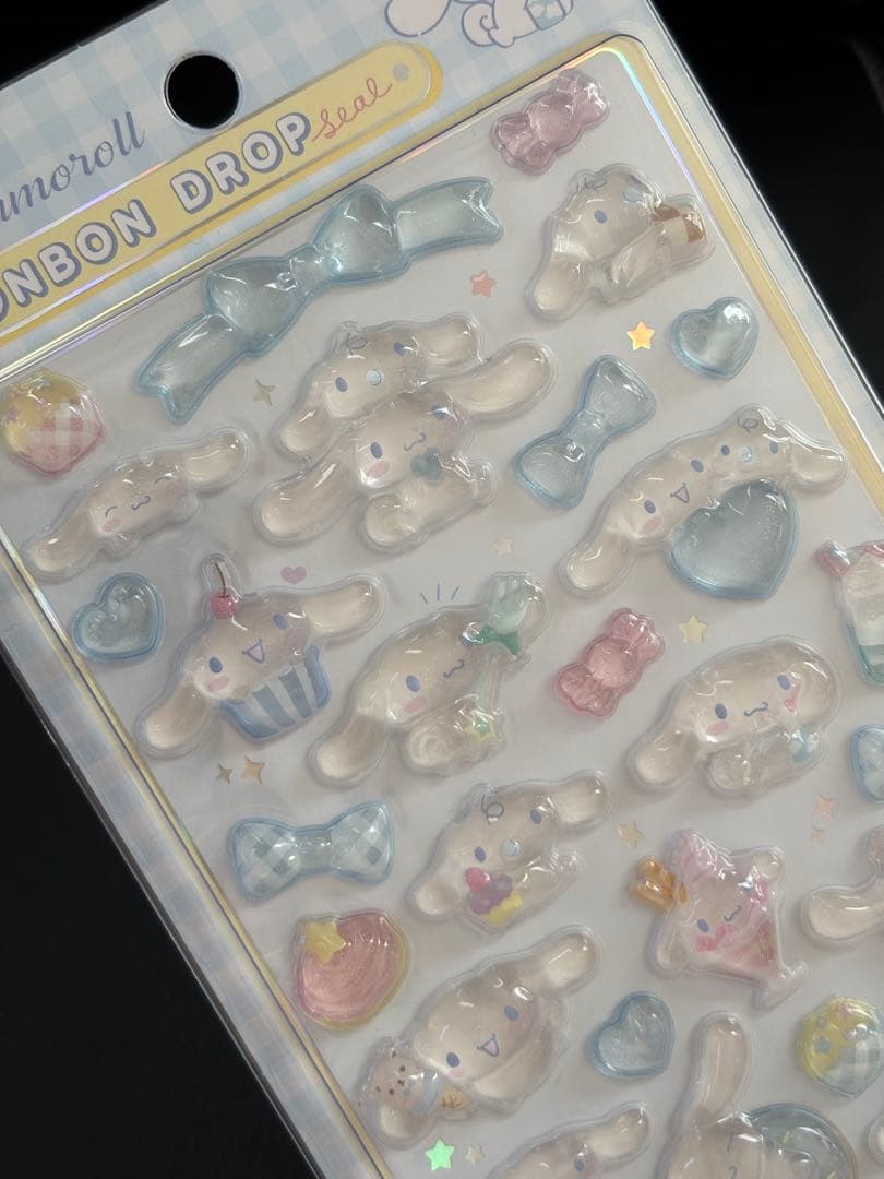 【正規品】ボンボンドロップシール　サンリオ　第二弾　5種セット