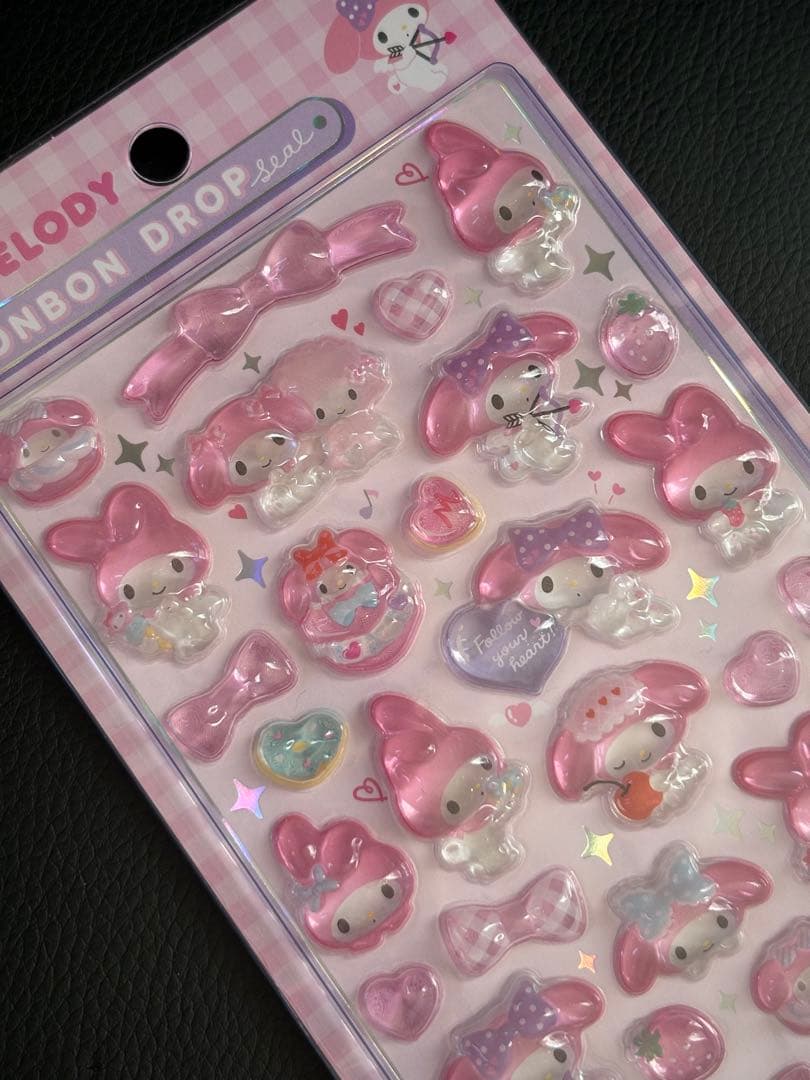 【正規品】ボンボンドロップシール　サンリオ　第二弾　5種セット