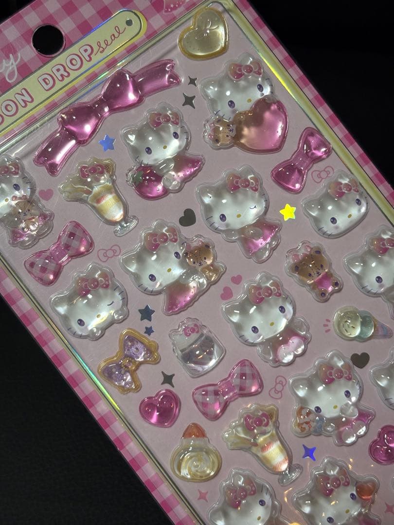 【正規品】ボンボンドロップシール　サンリオ　第二弾　5種セット