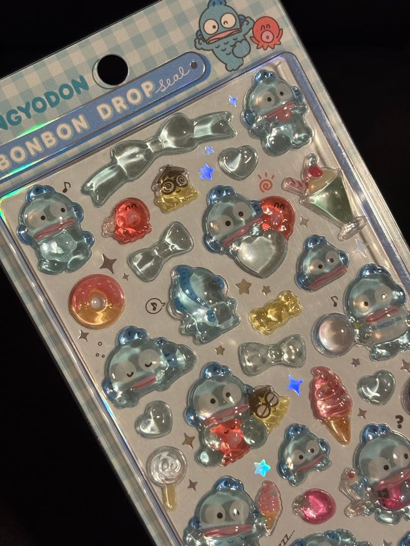 【正規品】ボンボンドロップシール　サンリオ　第二弾　5種セット