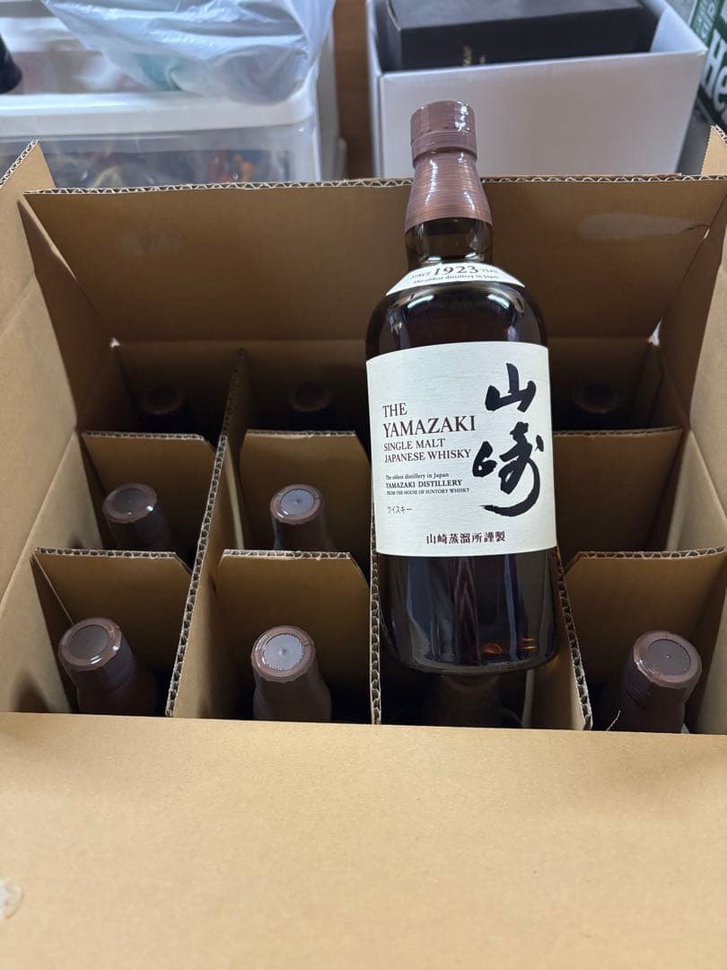 山崎 シングルモルトウイスキー NV 700ml 12本