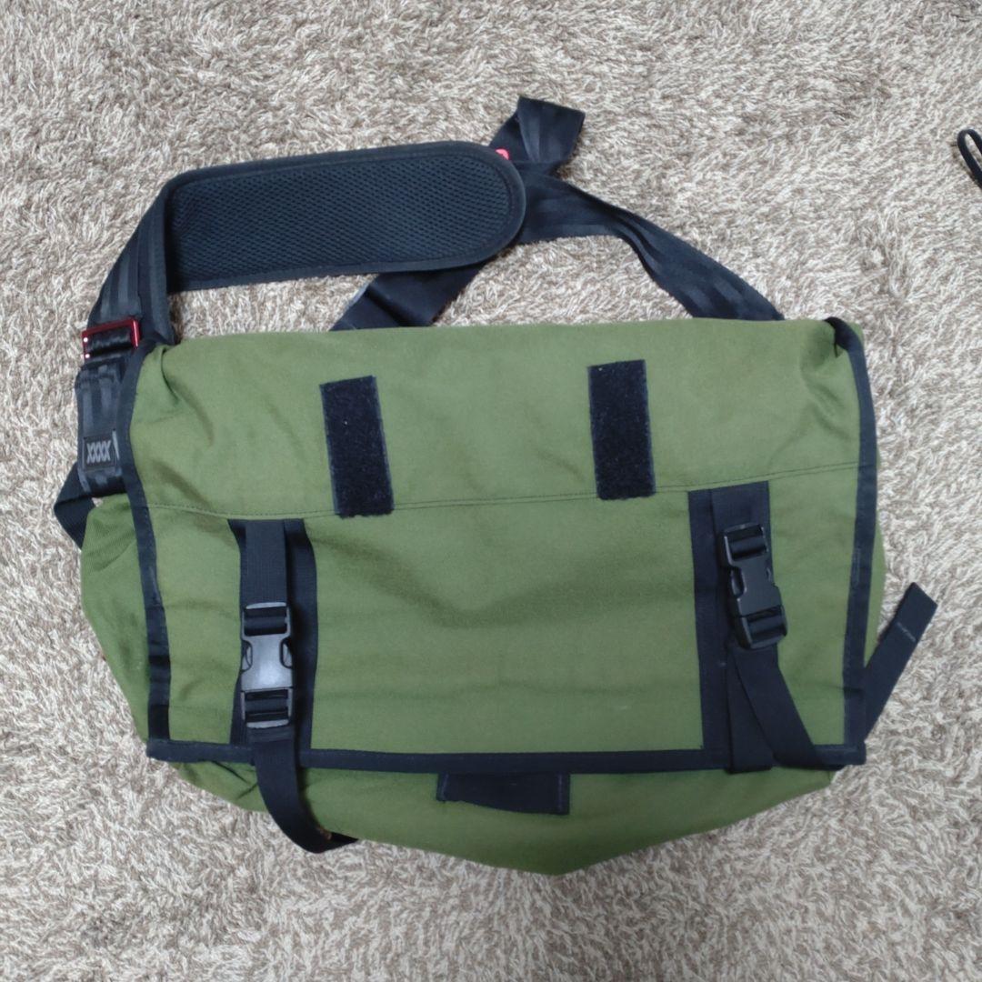 ミッションワークショップ　カーキ　メッセンジャーバック