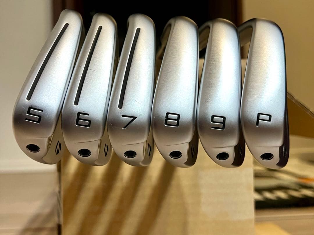 美品）テーラーメイドP790：2021アイアン(5~Pw) KBS Cテーパー