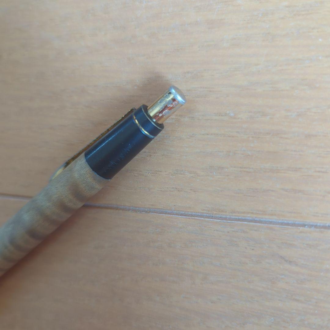 野原工芸　栃縮杢　旧型シャーペン