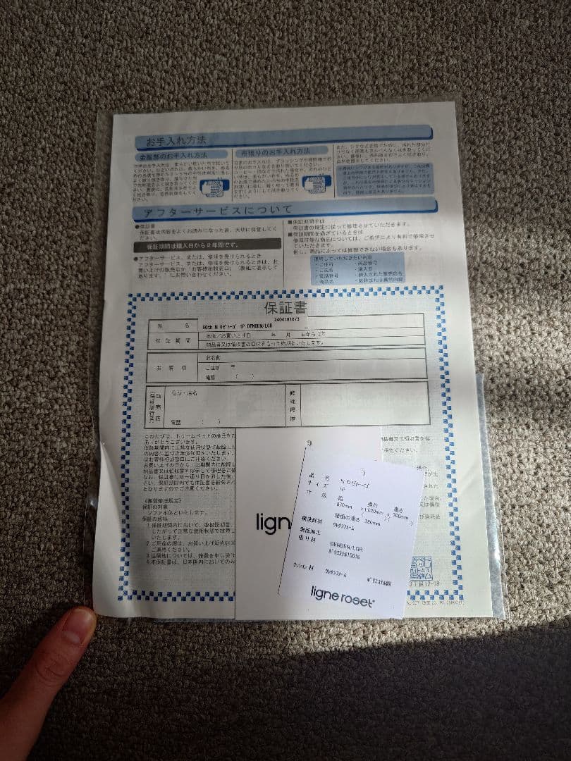 リーンロゼ　ligne roset Togo DENDEN 1pソファ