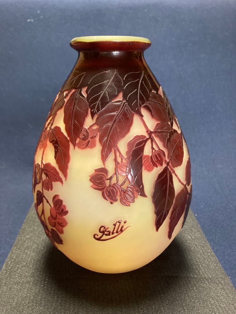 Gallé ガレの花瓶