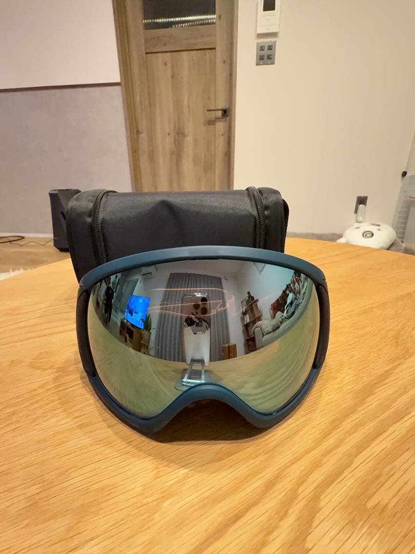 オークリー　プリズム　ゴーグル ミラーレンズ・イエローレンズ付