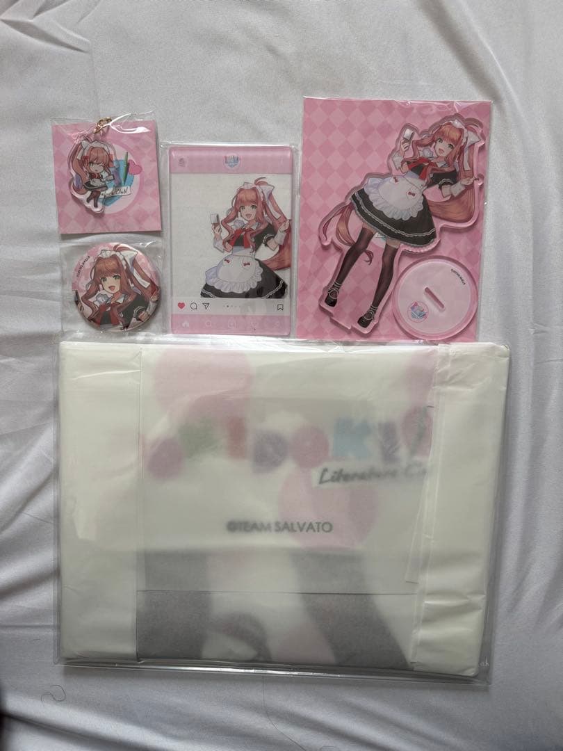 ドキドキ文芸部 コラボカフェ モニカフルコンプセット