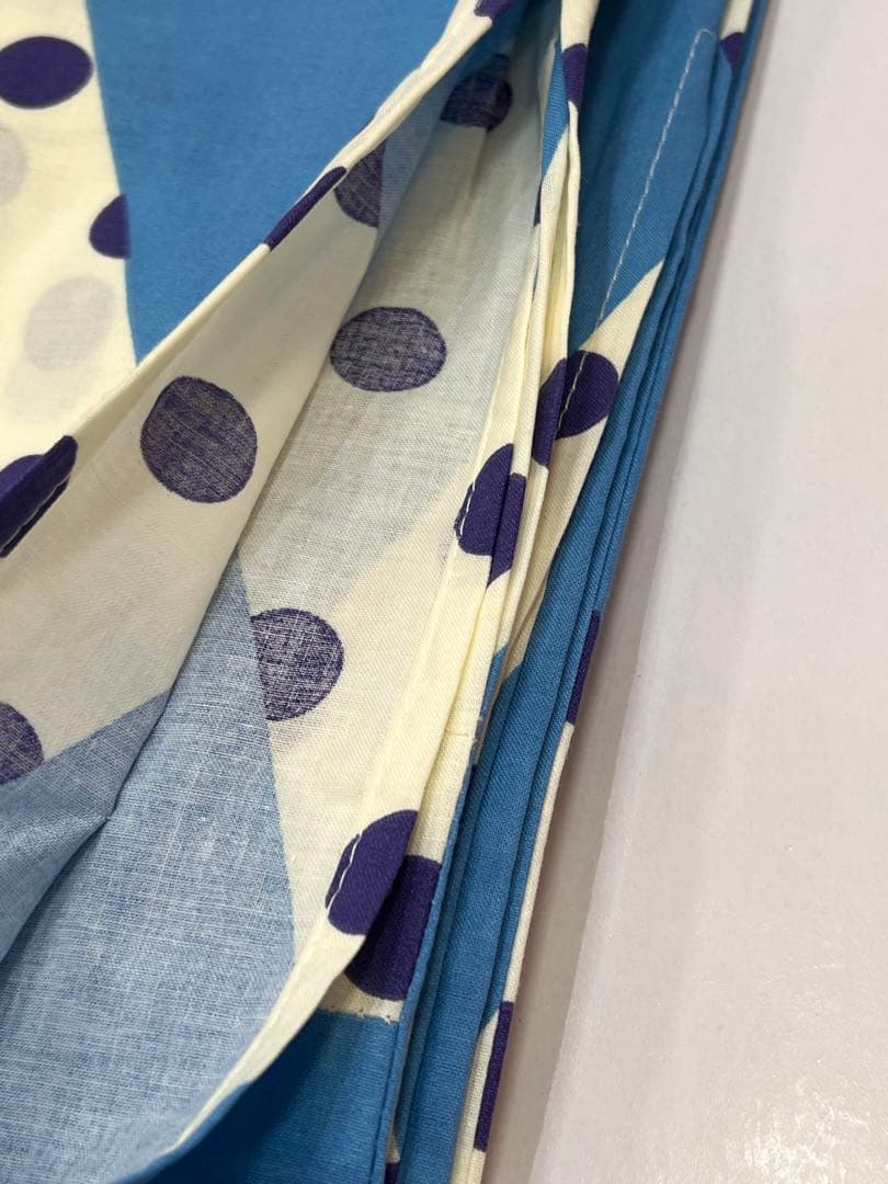 浴衣　半幅帯両面　下駄3点セット