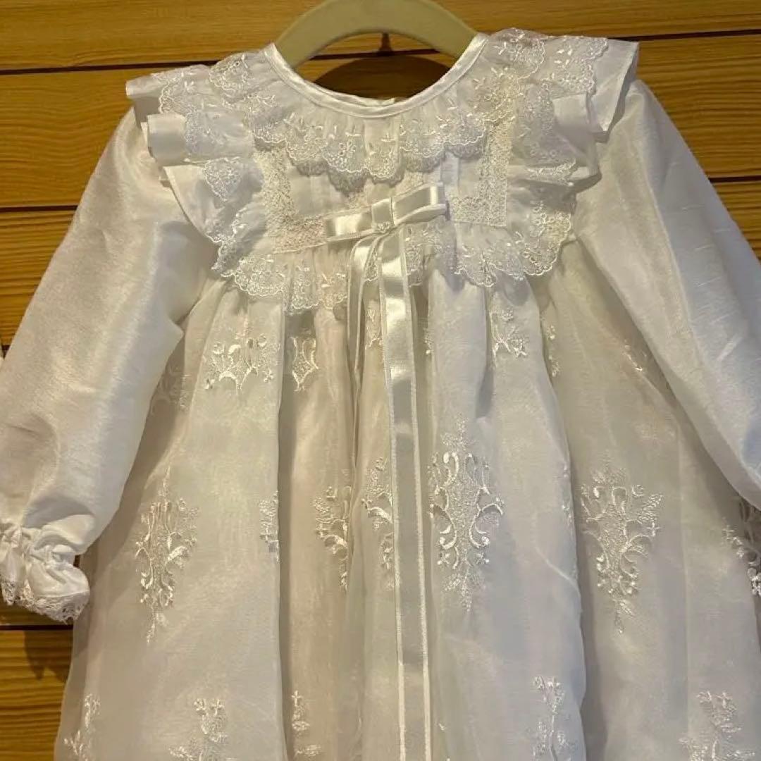 【赤ちゃんの城】セレモニードレス&ロンパースセット