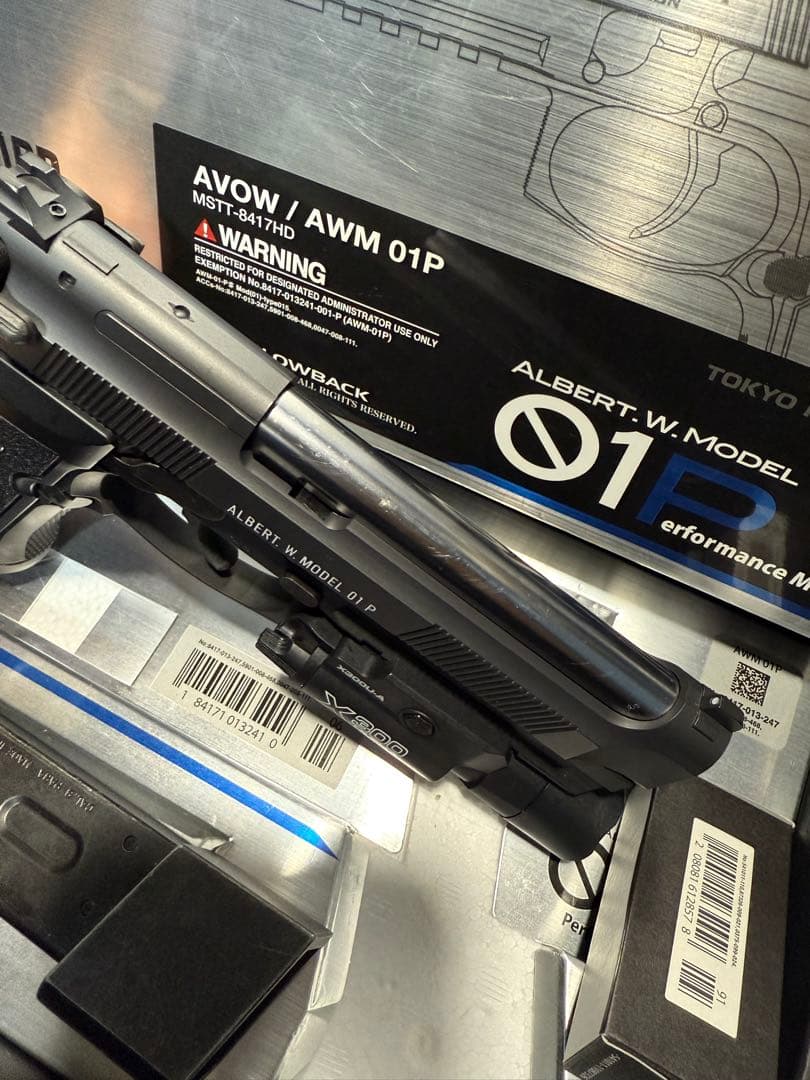 東京マルイ BIOHAZARDコラボモデル アルバート.W.モデル 01P