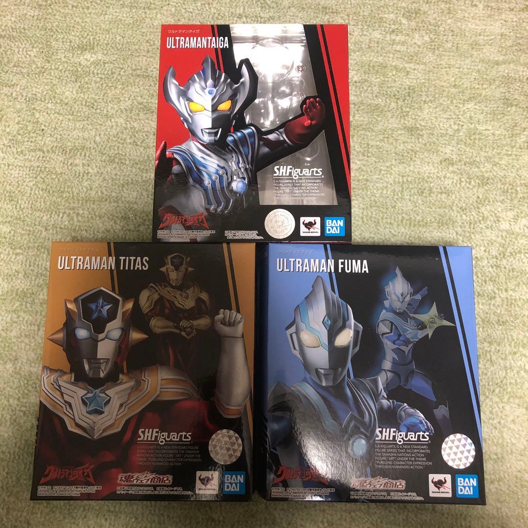 SHFiguarts ウルトラマンタイガ・タイタス・フーマセット