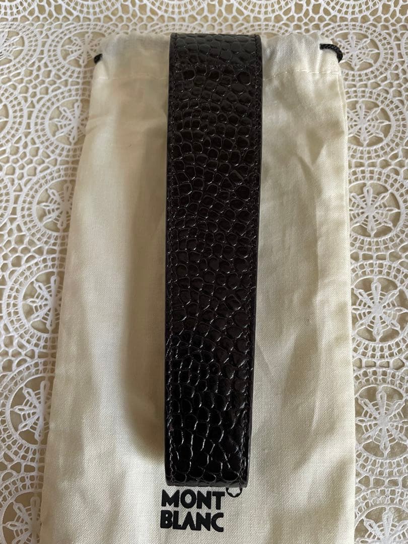 モンブラン ペンケース アリゲーター模様 1本用