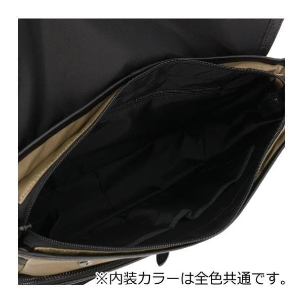 タケオキクチ 日本製 定価2,8万 ショルダーバッグ 多機能デザイン ブラック
