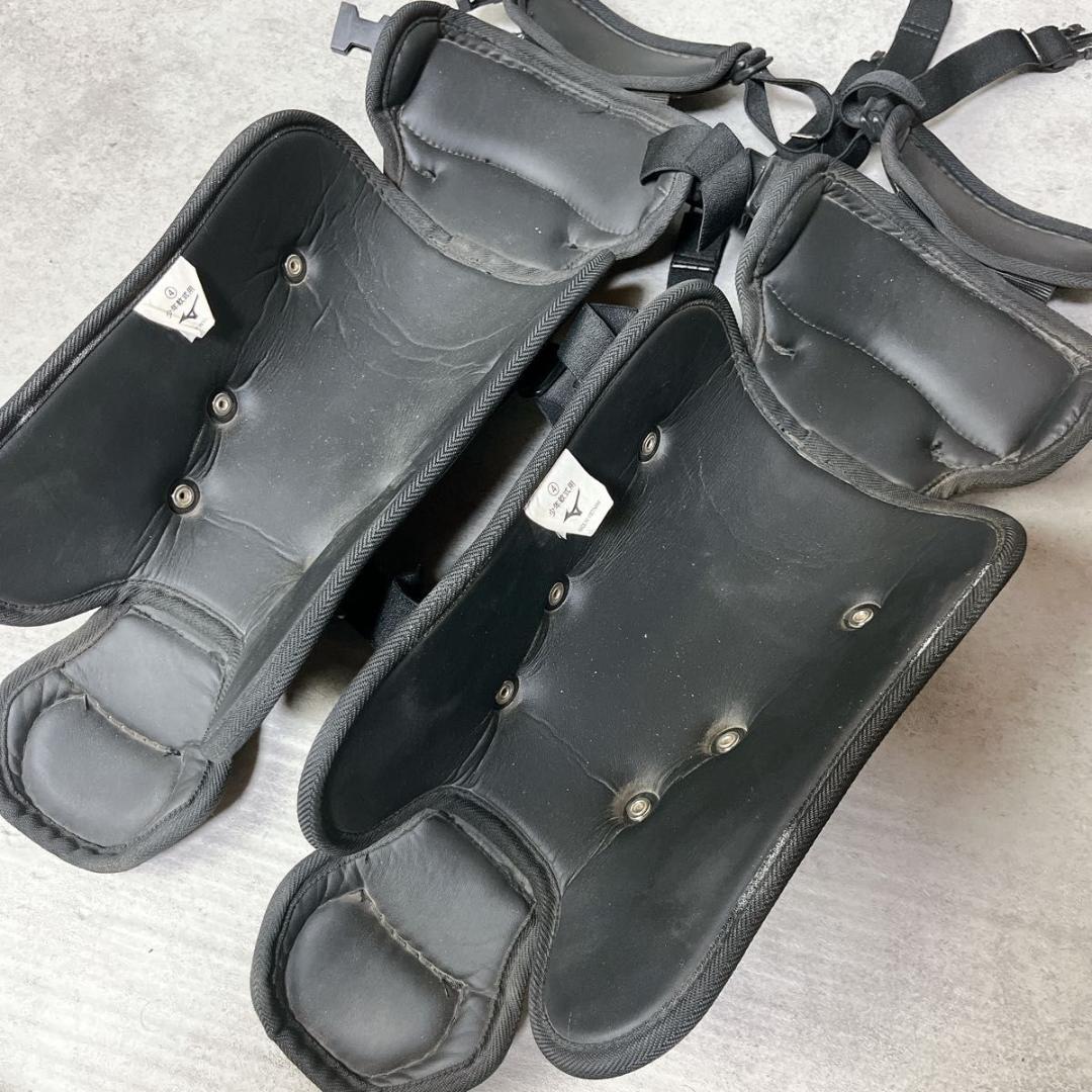 ミズノ MIZUNO 軟式少年用 キャッチャー 防具セット ブラック ケース付