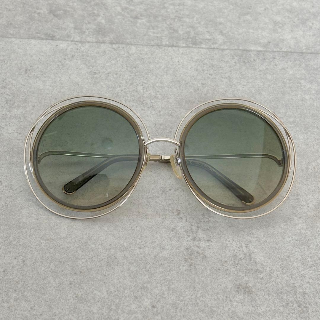 クロエ　サングラス　Chloe 大きめサングラス　小顔