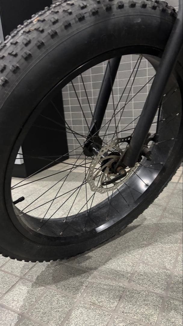 fivecard-bike ブラック ファットバイク　ビーチクルーザー