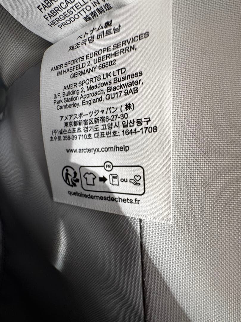 アークテリクス グランヴィル10クーリエバッグ