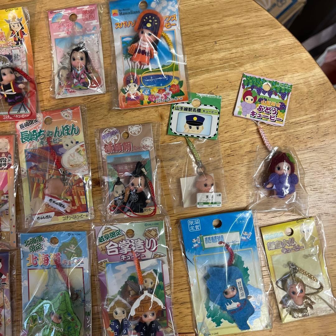 キューピーご当地ストラップ 31個セット+おまけ 未開封未使用