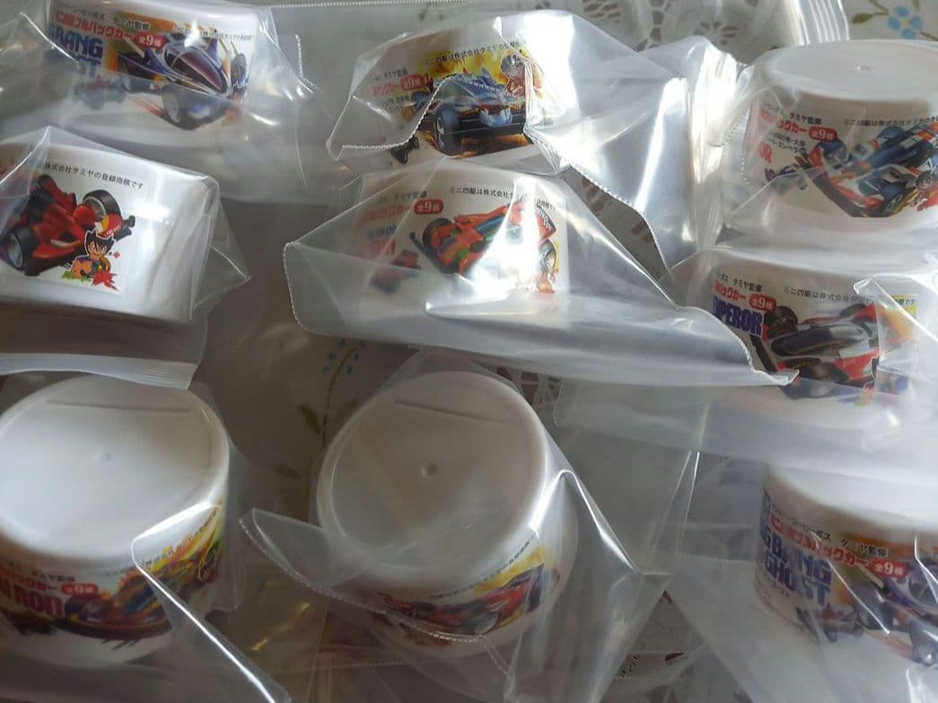 ★ボス×タミヤ★ミニ四駆プルバックカーシリーズ★14点セット★ダブリオマケ