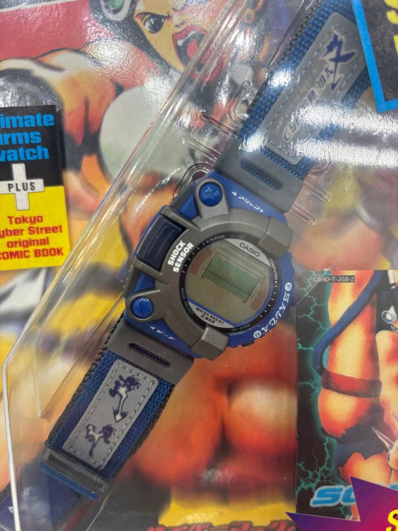 【激レア美品】 CASIO サイバーマックス ブルーJG-310-2T 未使用A