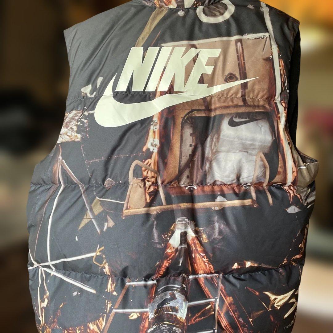 Nike カモフラージュ ベスト（レアダウンベスト）