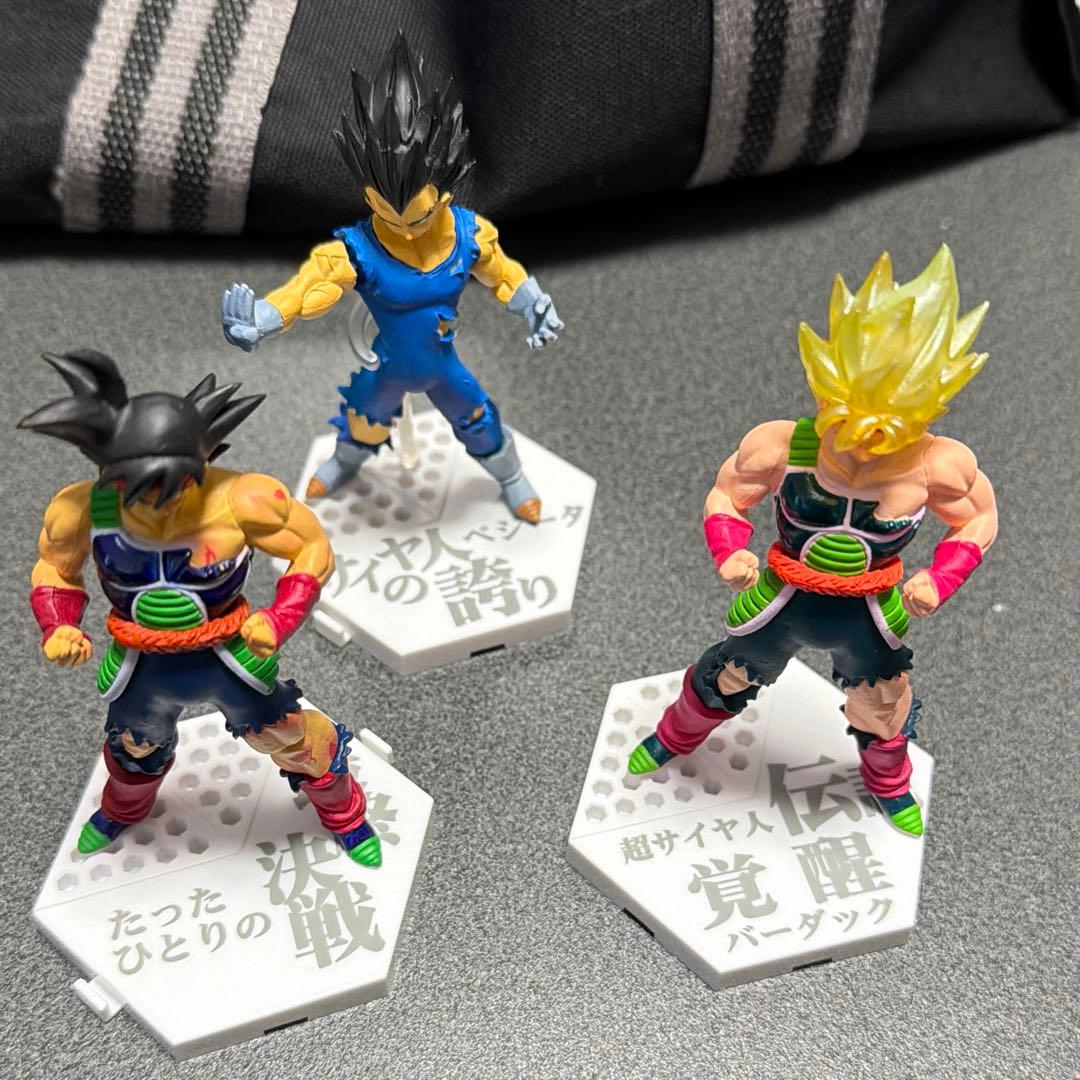 ドラゴンボール　ハイブリッドグレード　3種セット　HG DG フィギュア
