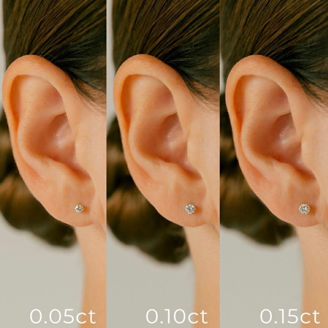 picollet プラチナ ダイヤ 0.15ct up ボディピアス