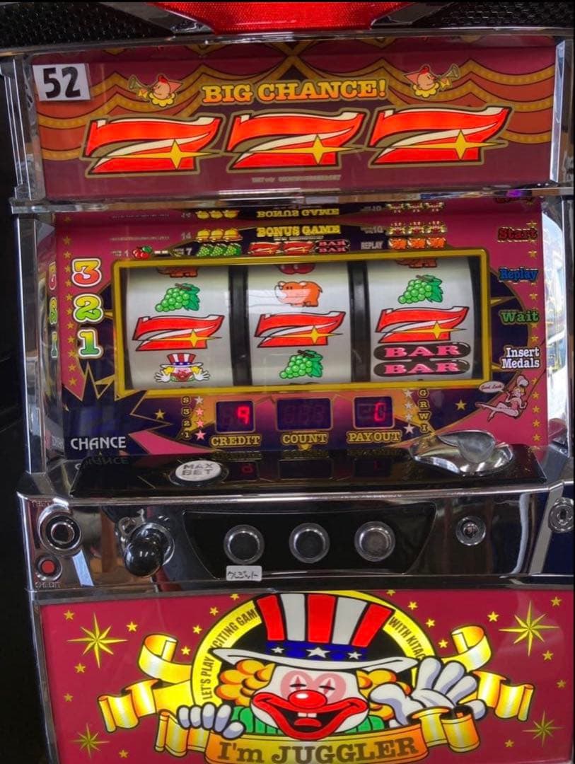 ニューアイムジャグラー　EX-KT 5号機　実機