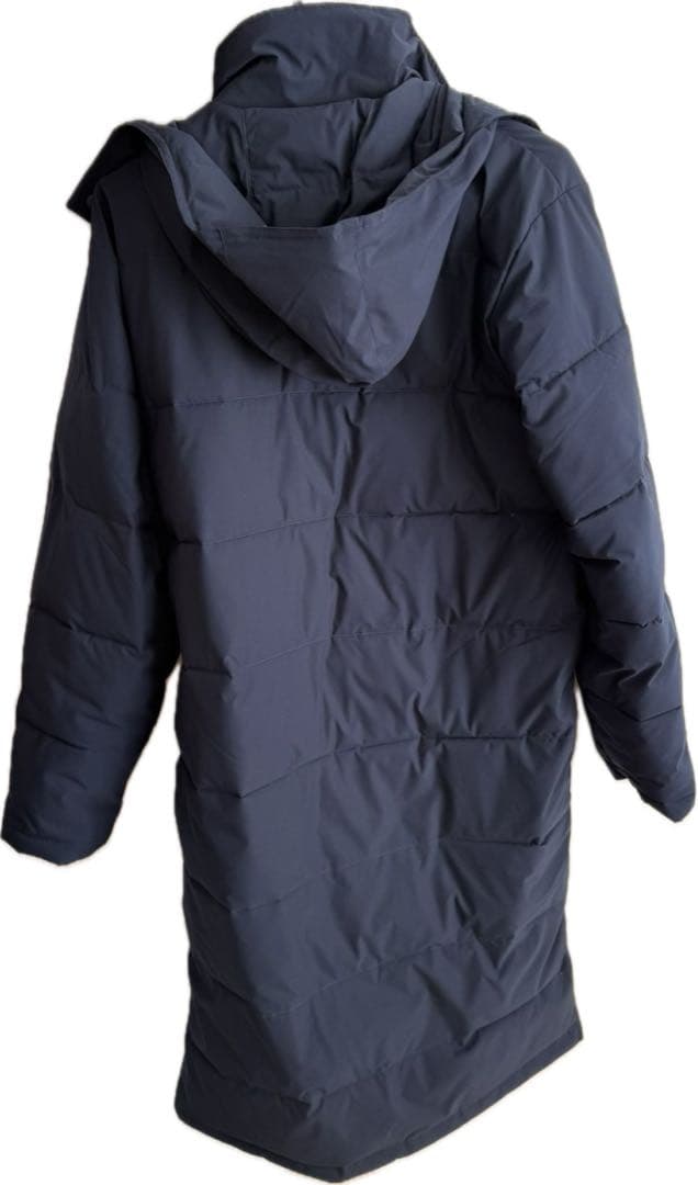 YONEX フード付きダウンコート M ネイビー