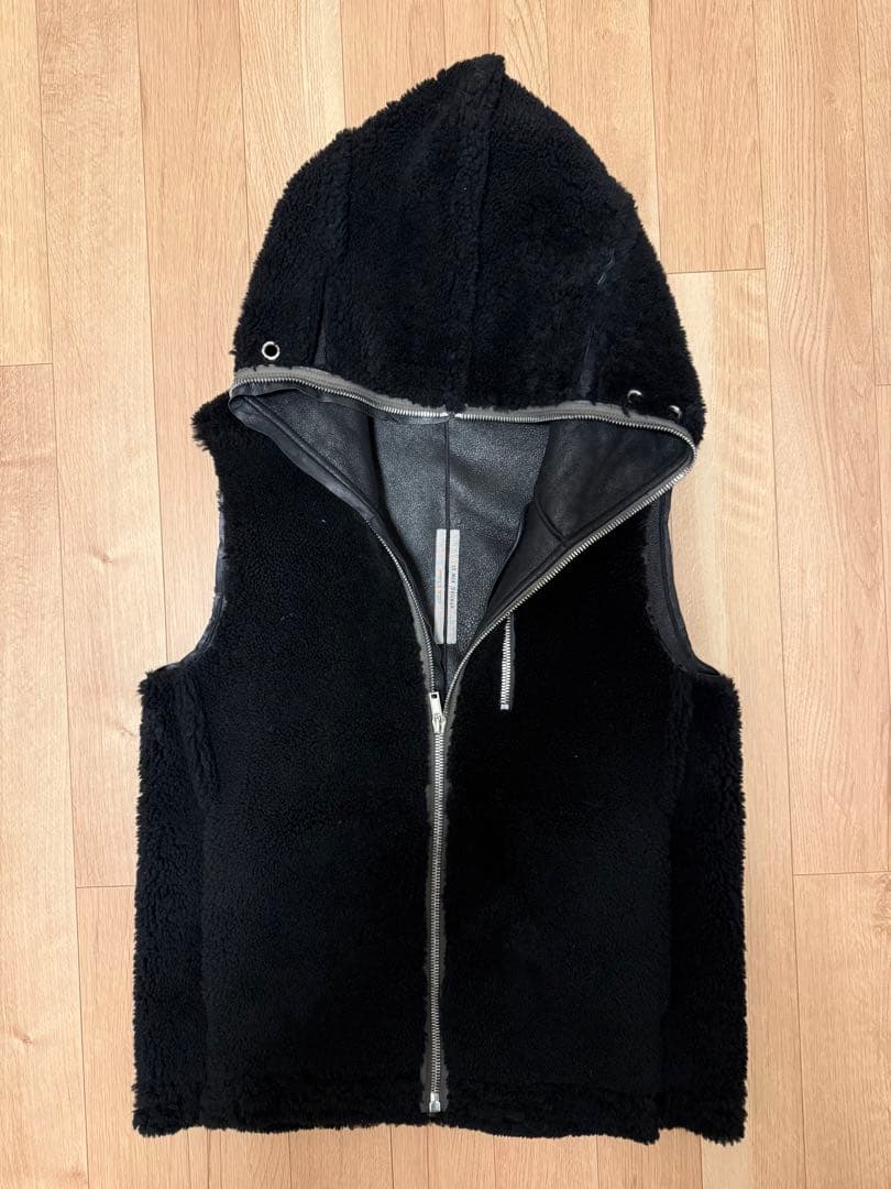 トップス F/W 22 Rick Owens LAMB gimp vest