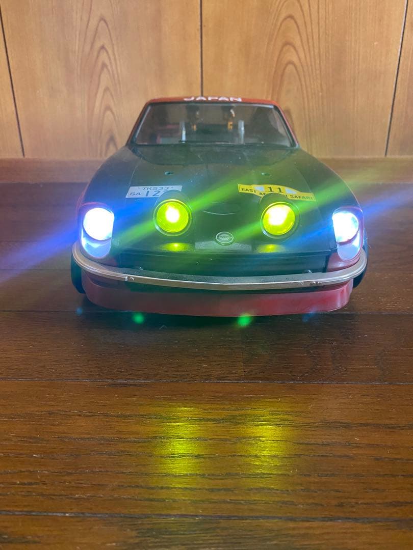タミヤ 1/10 フェアレディZ 240Z ラリー　ボディーセット　LED仕様