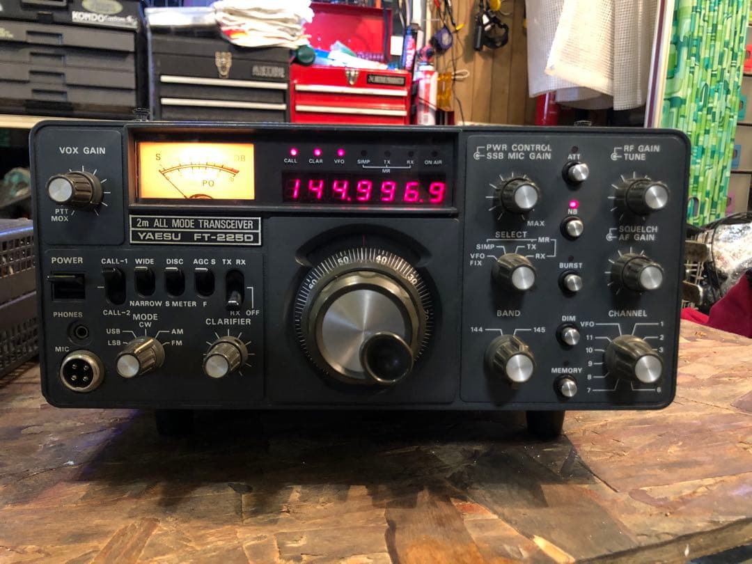 N*I様 Yaesu FT-225d トランシーバー FP-700S パワーサプ
