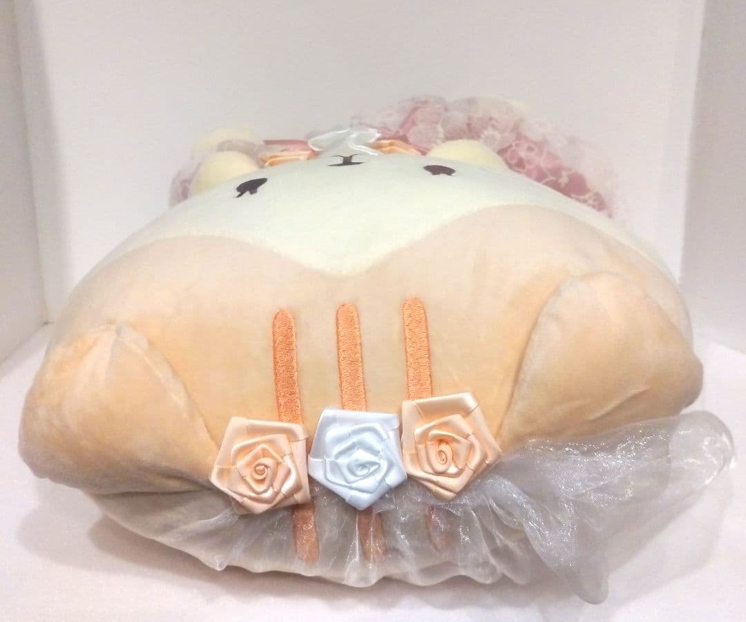 ふくふくにゃんこ ビッグ ブライダル ぬいぐるみ スコア 特大 ウェディング 猫