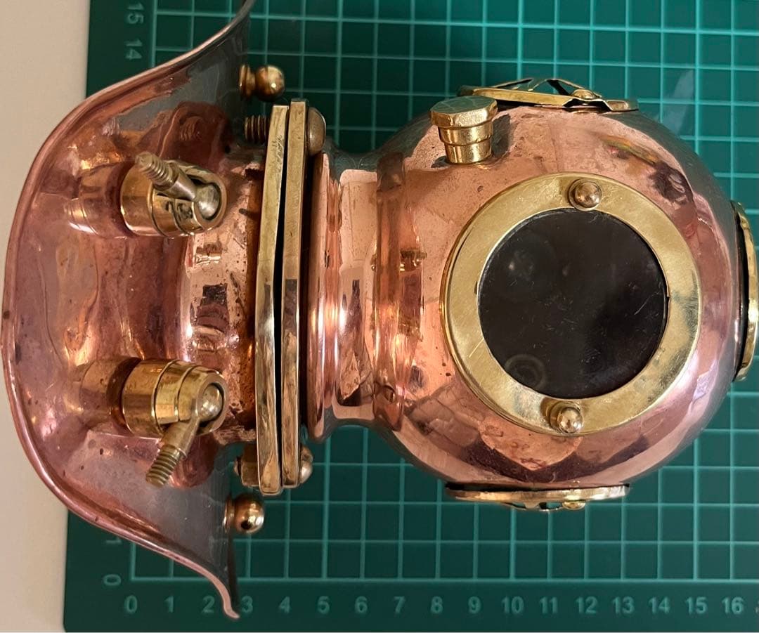 ダイバーズヘルメット　中古　ジャンク　ディズニー　海底2万マイル