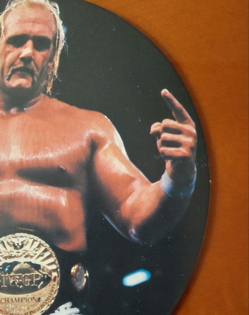 【ハルクホーガン】プロレスめんこ ホーガン・猪木・ハンセン・Tマスク・カブキ