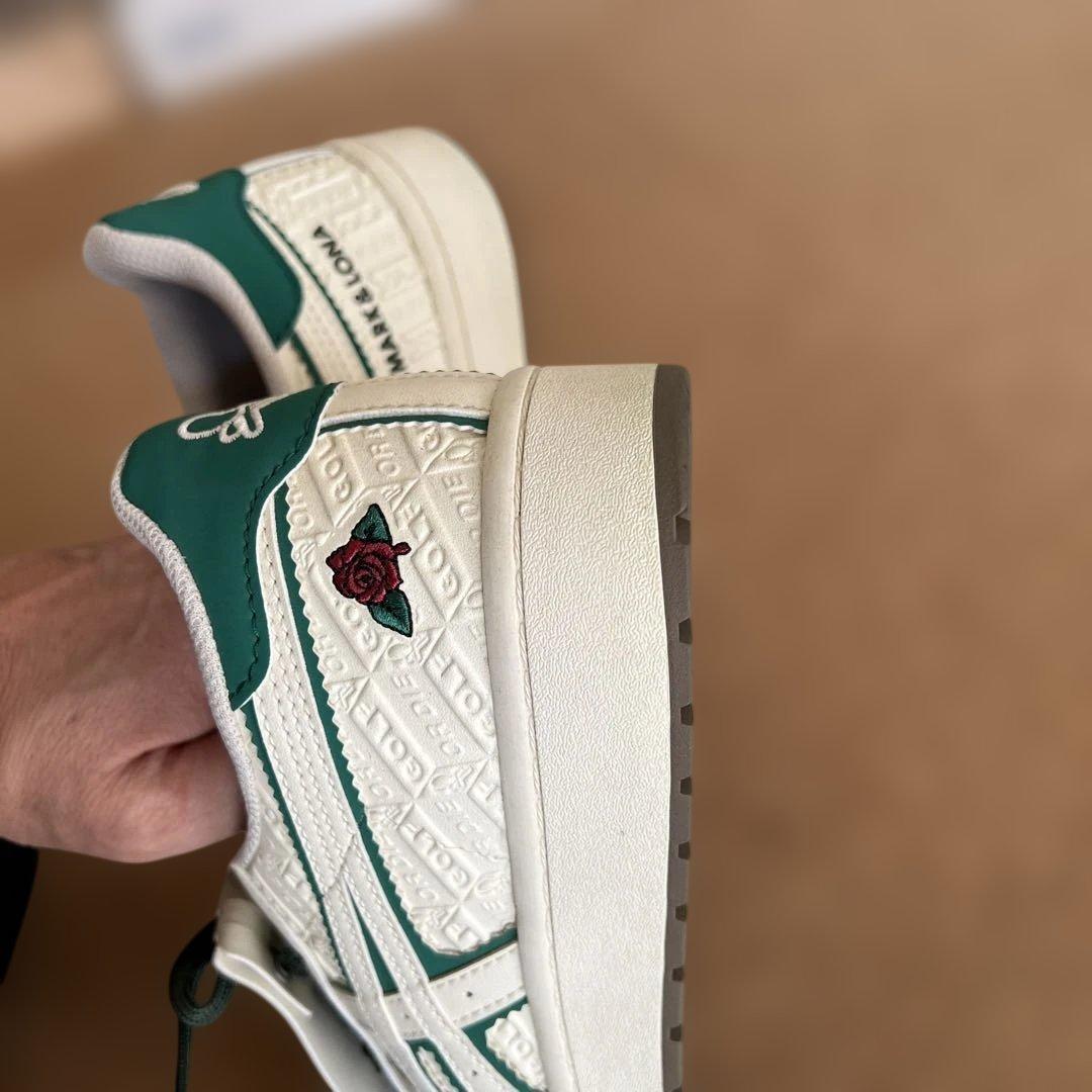 マーク＆ロナ×アシックス　スパイクレスシューズ　25cm