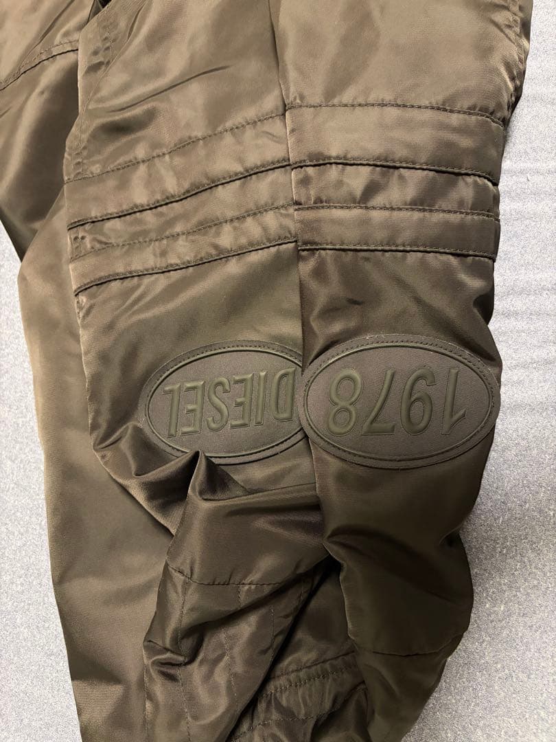 希少サイズ✨DIESEL 池田エライザ着用モデル ナイロンライダースジャケット