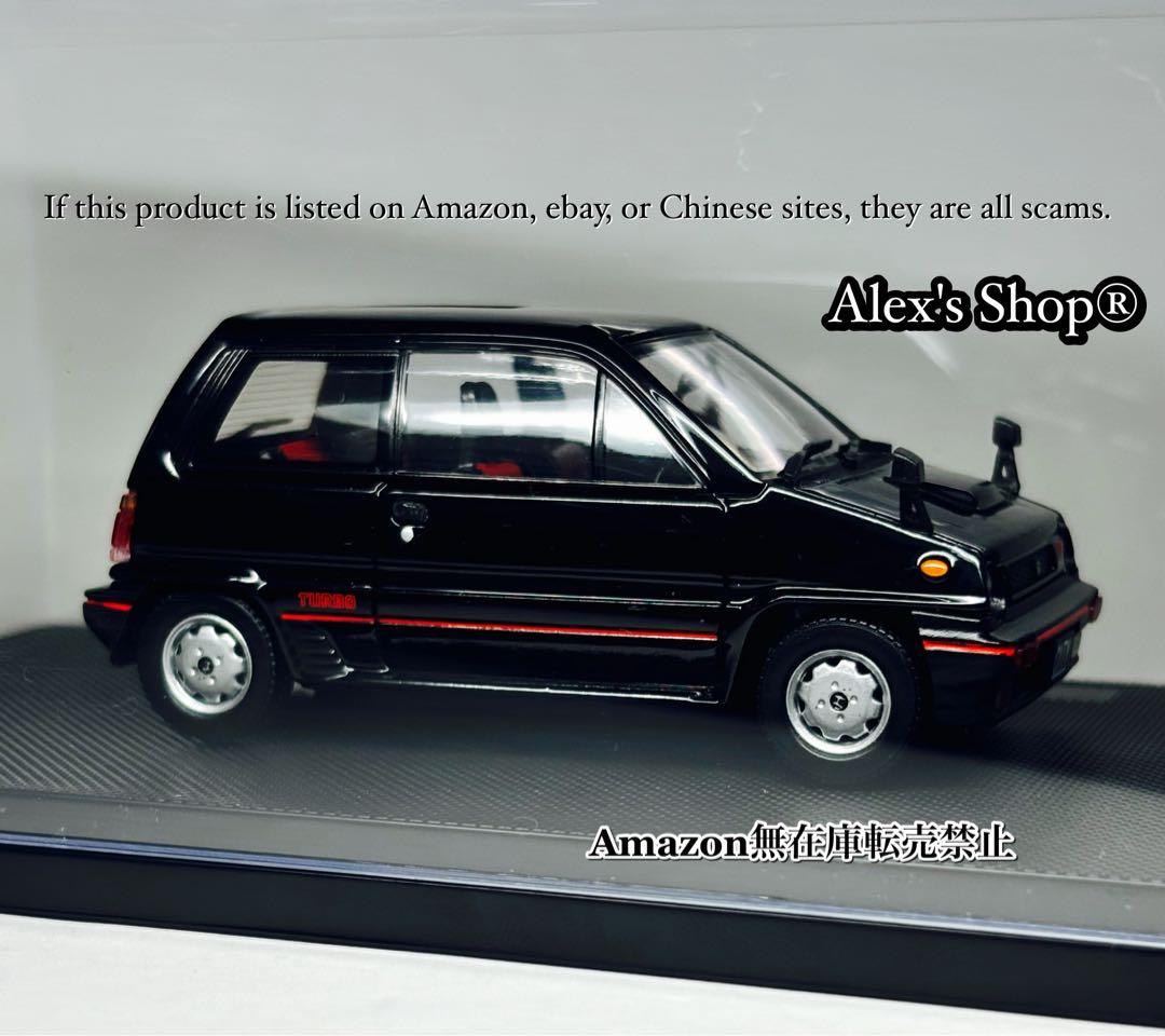 人気完売カラーブラック 1/43 エブロ 1982 ホンダ シティ ターボ