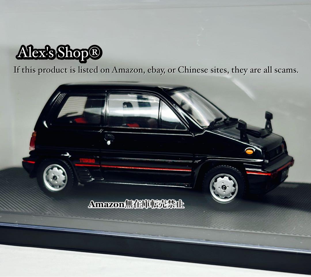 人気完売カラーブラック 1/43 エブロ 1982 ホンダ シティ ターボ