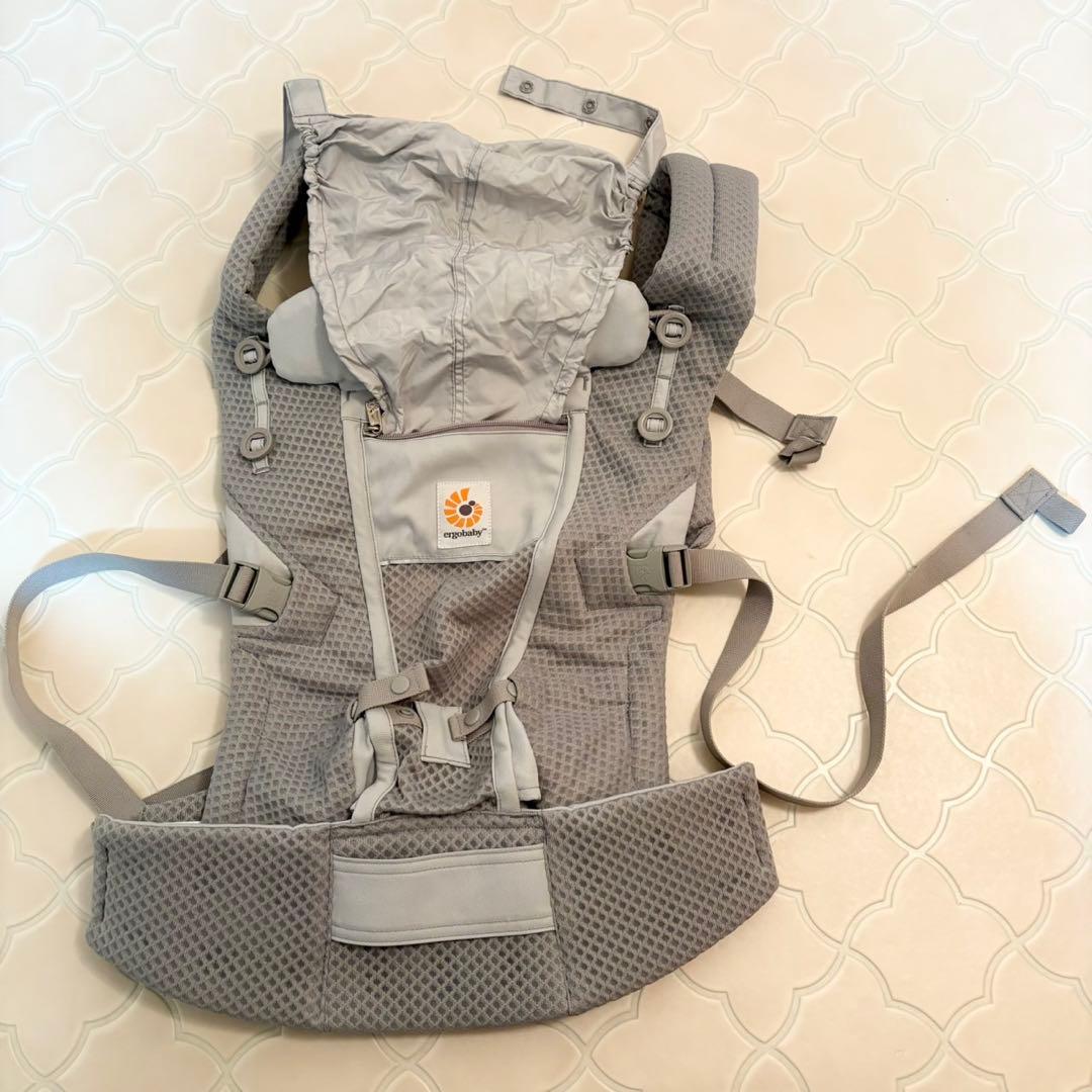 【極美品】エルゴベビーアダプトソフトフレックスメッシュErgobaby 抱っこ紐
