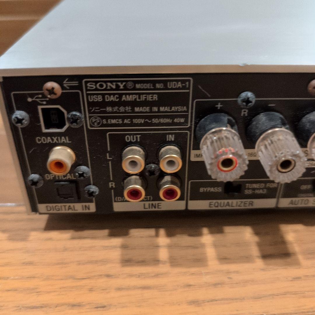 SONY UDA-1 システムステレオ アンプ ソニー 通電確認済み