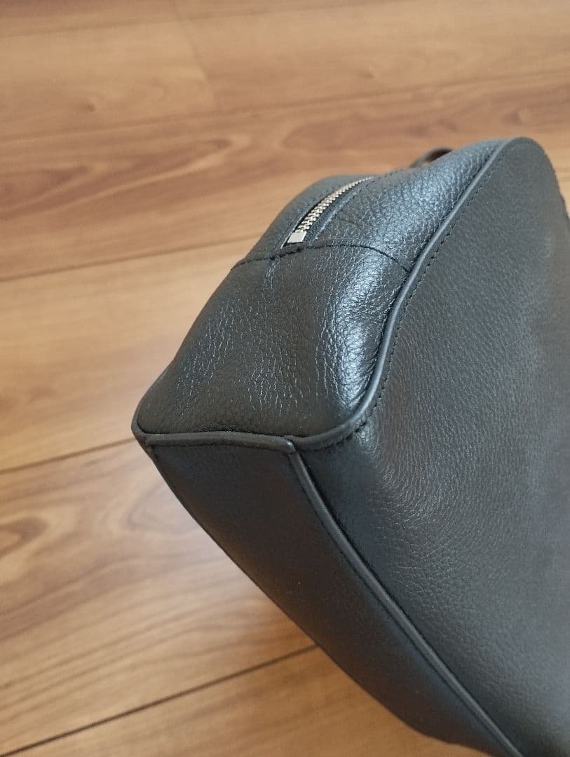 北欧、暮らしの道具店　レザー　ミニハンドバッグ　ボストン