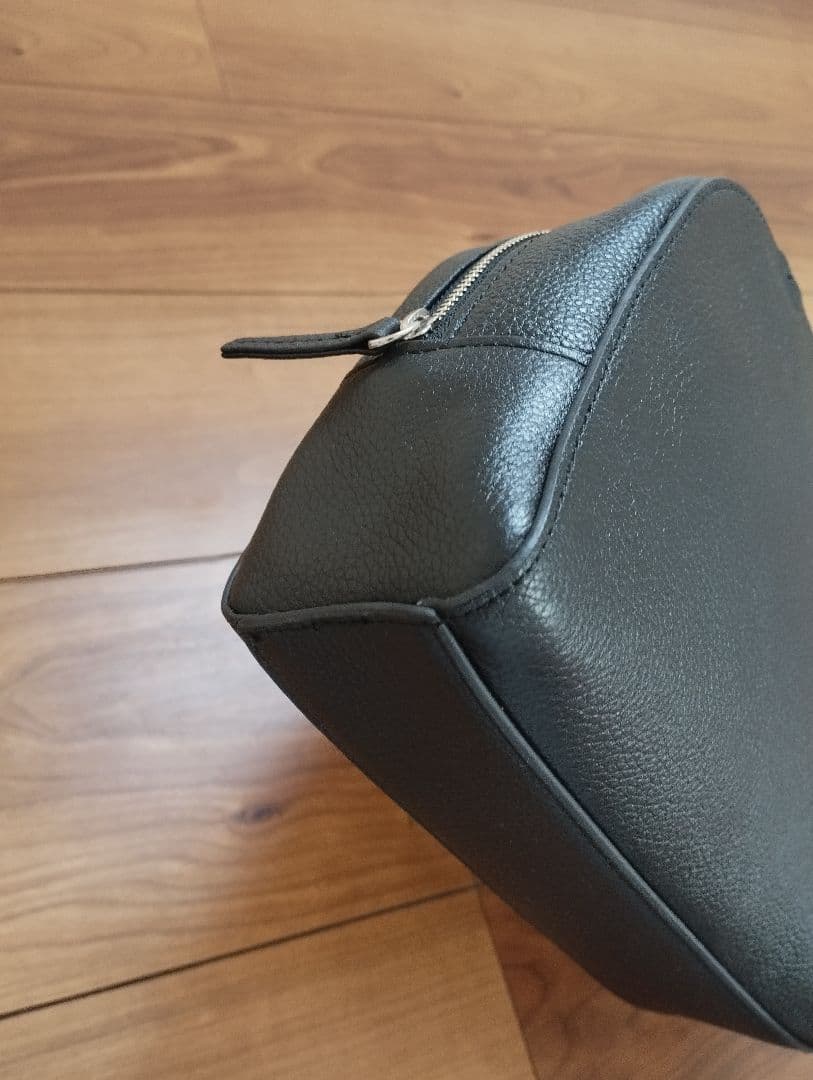 北欧、暮らしの道具店　レザー　ミニハンドバッグ　ボストン