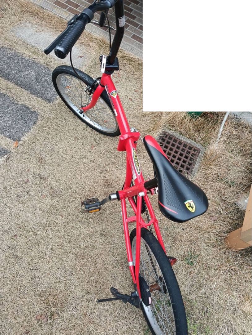 【2月末まで】フェラーリ 折りたたみ 20インチ　Ferrari 赤　レッド